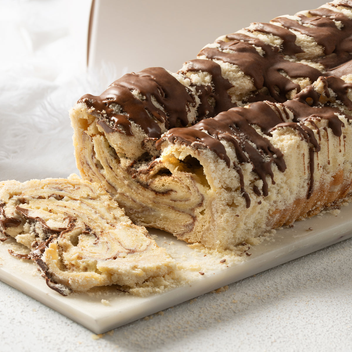 Milk Chocolate Cheese Babka