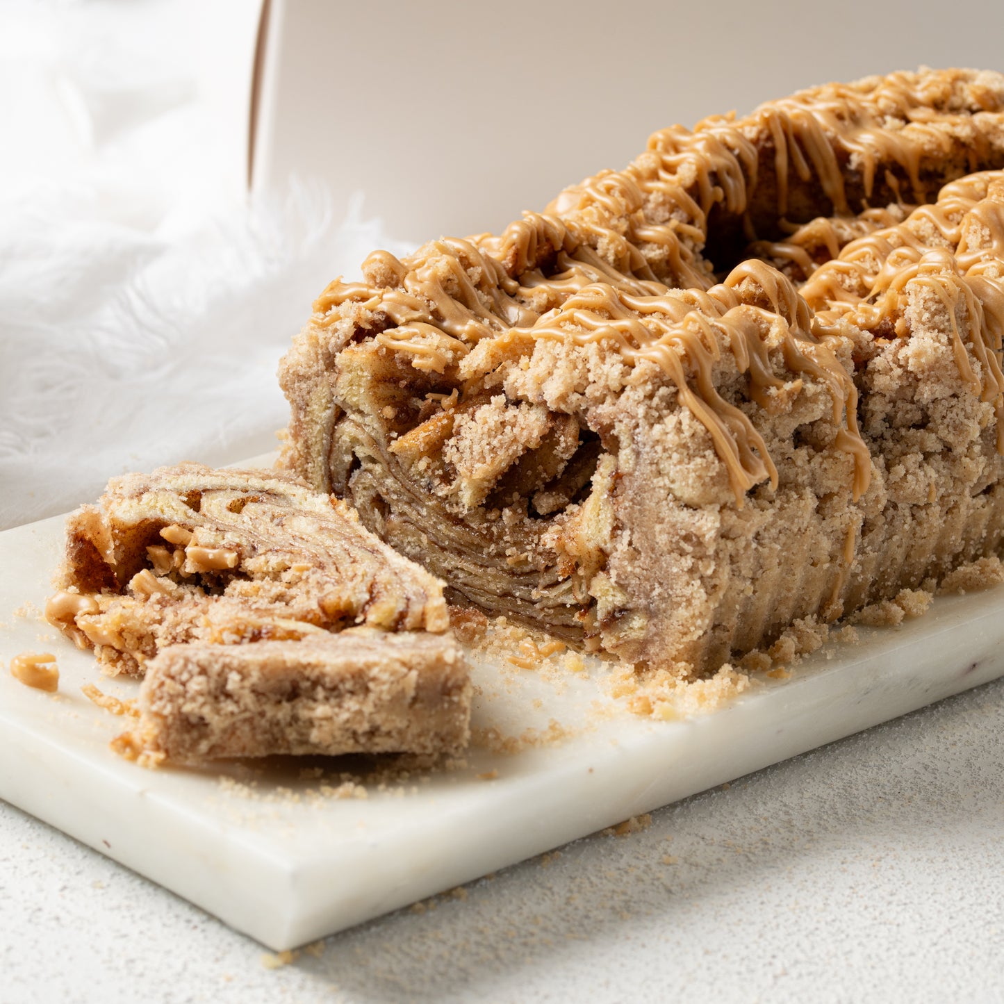 Maple Glazed Cinnamon Babka