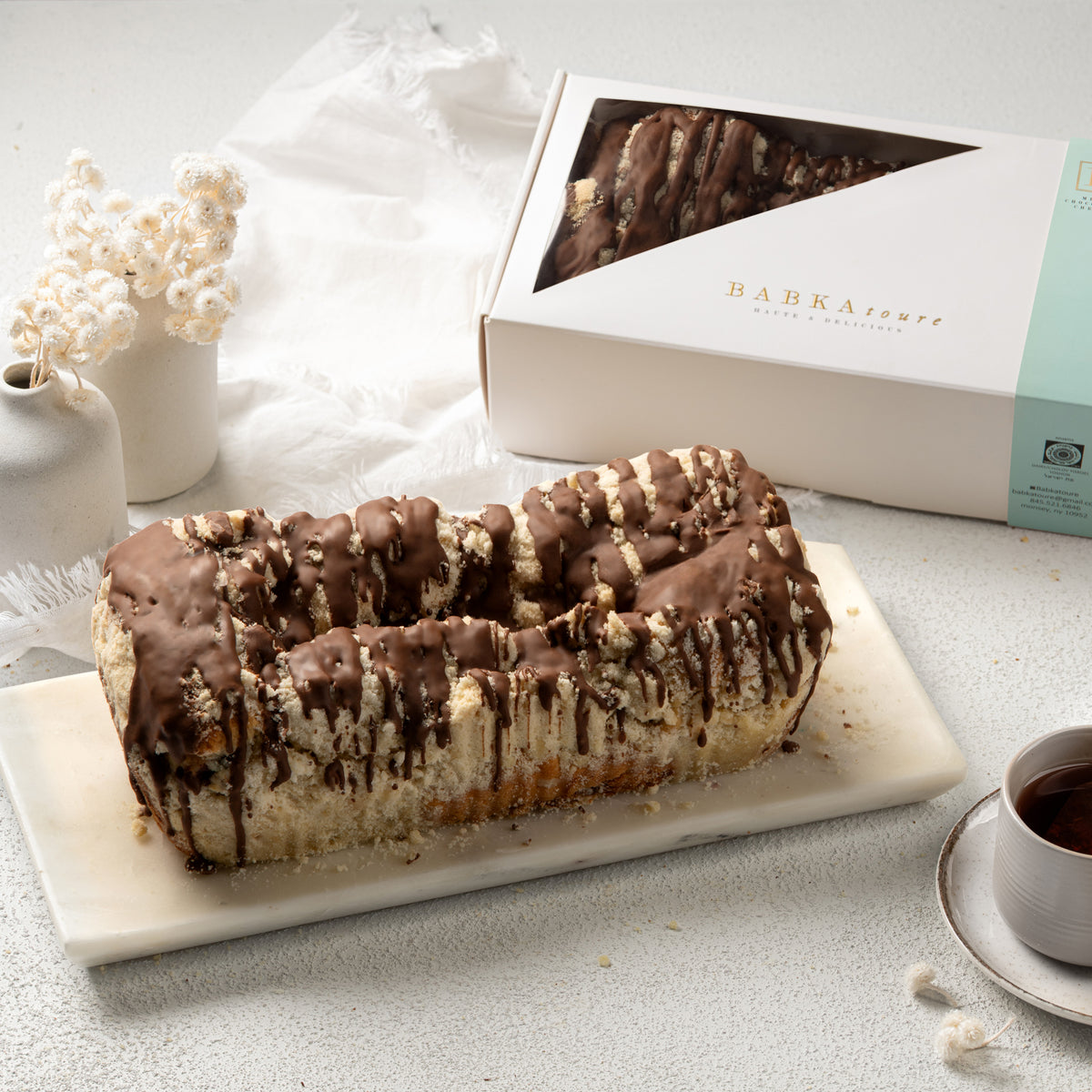 Milk Chocolate Cheese Babka