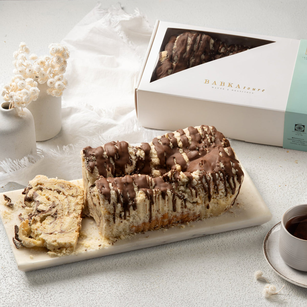 Milk Chocolate Cheese Babka