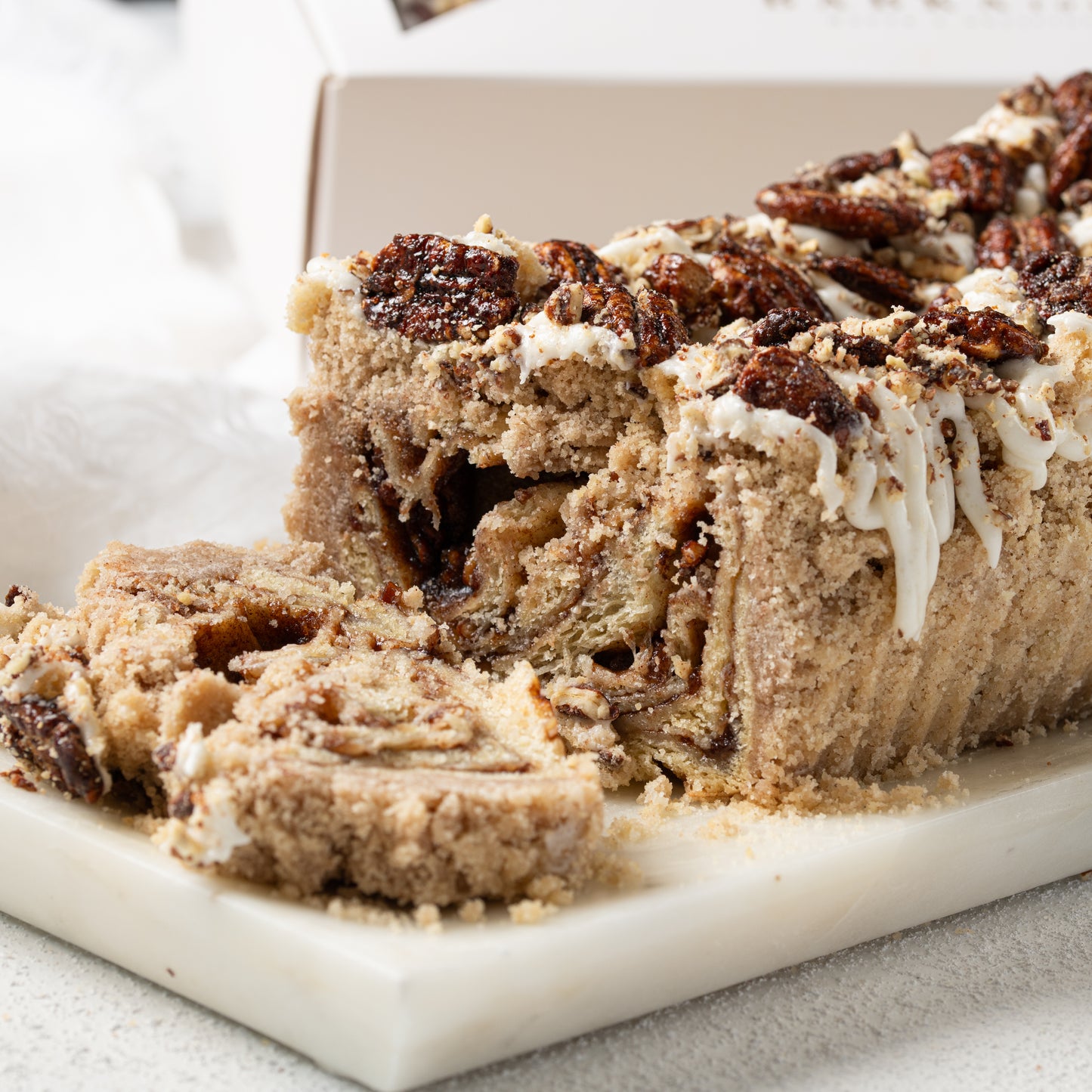 Cinnamon Pecan Babka