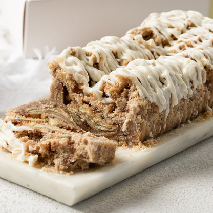 Cream Cheese Frosted Cinnamon Babka